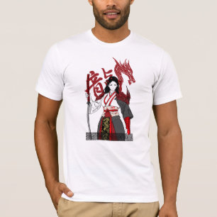 T-shirt Samurai Geisha