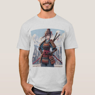 T-shirt Samurai Girl : Lame d'honneur