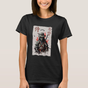 T-shirt Samurai Guerrier Frog Graphic, Art Japonais Cool P