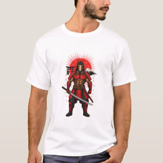 T-shirt Samurai Horse Warrior – Japanese Muscle Art 2026 Y