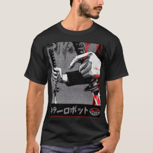 T-shirt Samurai japonais guerrier style urbain