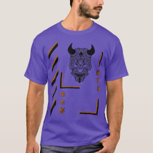 T-shirt Samurai mandala style été vêtements amusants (2)