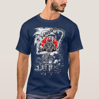 T-shirt Samurai Oni Ronin Warrior Tokyo Style Streetwear  