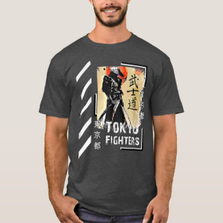 T-shirt Samurai Ronin Streetwear Japon Tokyo Style Clocher