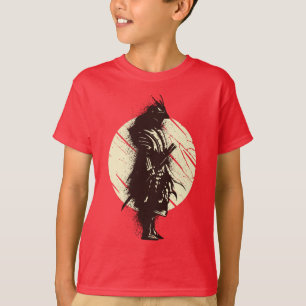 T-shirt Samurai Warrior Code Bushido Espadons japonais
