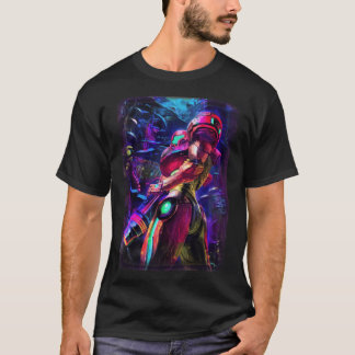 T-shirt Samus Aran Metroid vintage family