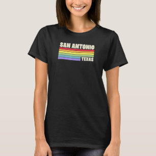 T-shirt San Antonio Texas Pride Gay pride Rainbow Flag Mer