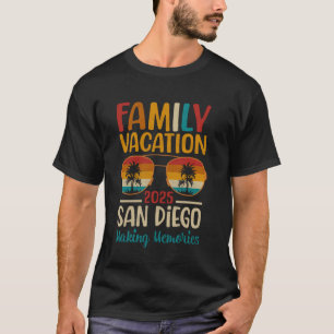 T-shirt San Diego Beach California Matching Family Vacatio