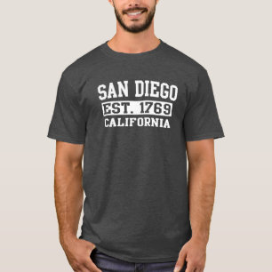 T-shirt San Diego California CA Vêtements Vintages Beachwe