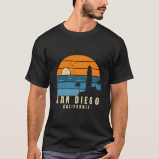 T-shirt San Diego California Throwback