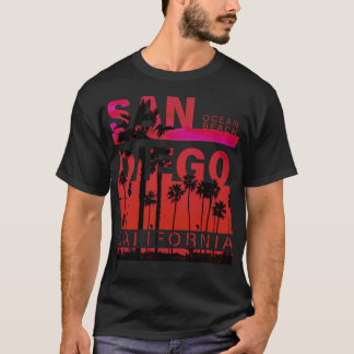 T-shirt San Diego Ocean Beach surf 
