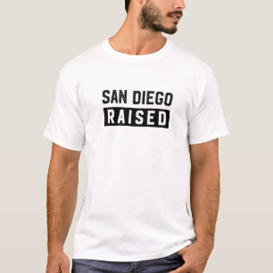 T-shirt San Diego Raised California Hometown Ca Home State