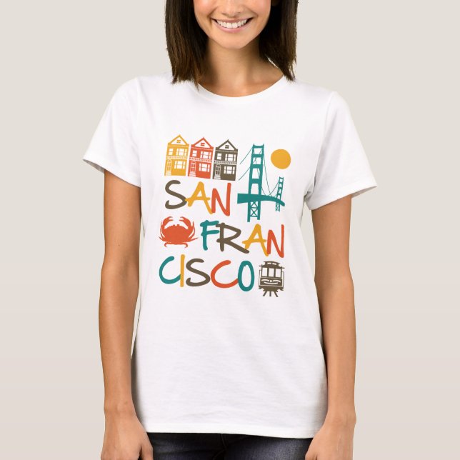 T-shirt San Francisco (Devant)