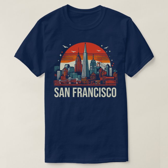 T-shirt San Francisco 3 (Design devant)