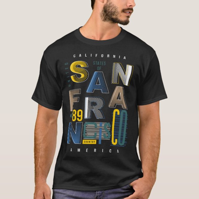 T-shirt San Francisco 7 (Devant)