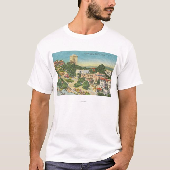 T-shirt San Francisco, CA (Devant)