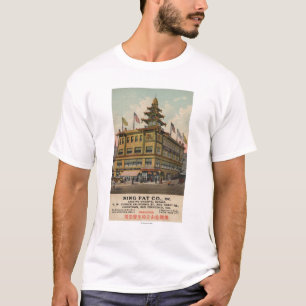 T-shirt San Francisco, CAChinatown AdSing grosse Cie.