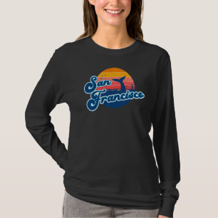 T-shirt San Francisco California Beach les années 70 Surfe