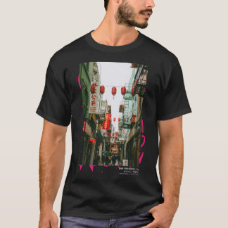 T-shirt San Francisco Chinatown Strewear Tendance esthétiq