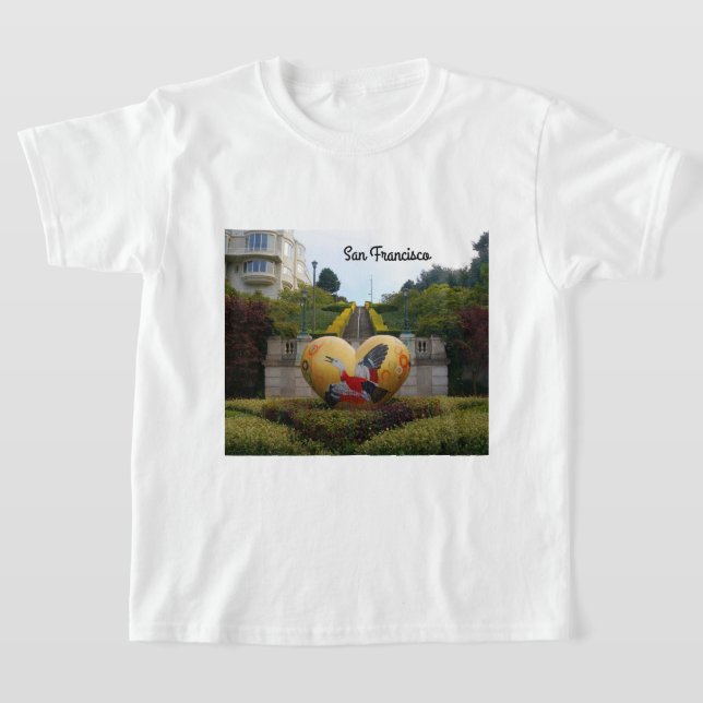 T-shirt San Francisco Lyon Street Steps #1 (Poser)