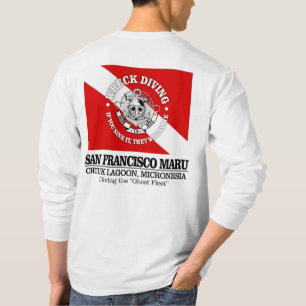 T-shirt San Francisco Maru (plongée en épaves)