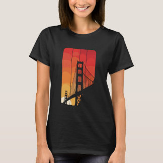 T-shirt San Francisco Shirt California USA Golden Gate San