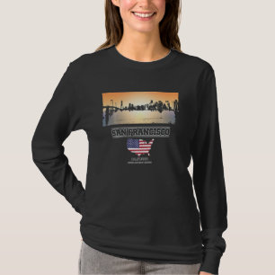 T-shirt san francisco Skyline Vacances Souvenir ville