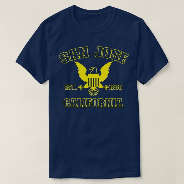 T-shirt San Jose California San Jose CA (Design devant)