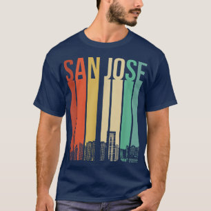 T-shirt San Jose California USA Flag Nor Cal Bear Bay