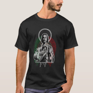 T-shirt San Judas Tadeo - Mexique St. Jude Art Dévotion