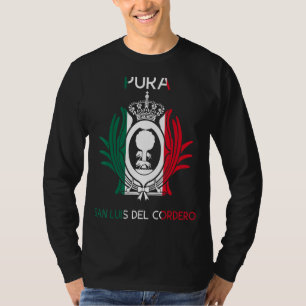 T-shirt San Luis Del Cordero Durango Estado Mexique Escudo