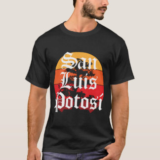 T-shirt San Luis Potosi City Mexico Old English Chola