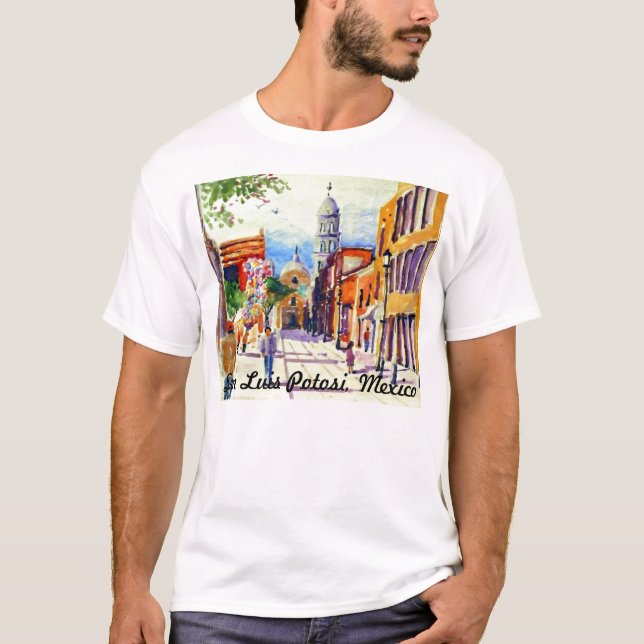 T-shirt San Luis Potosi, Mexique (Devant)