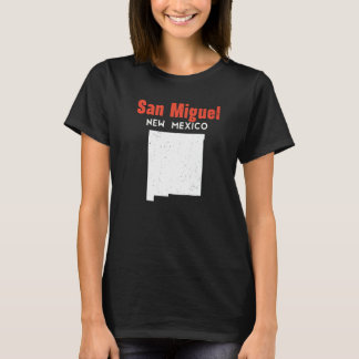 T-shirt San Miguel États-Unis État Amérique Voyage Nouveau