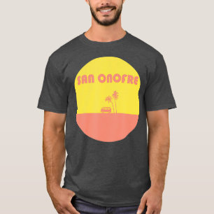 T-shirt San Onofre California Throwback Surfing Van