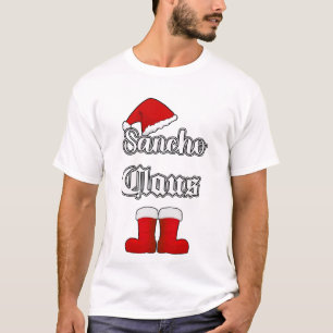 T-shirt Sancho Claus Funny Chemise de Noël
