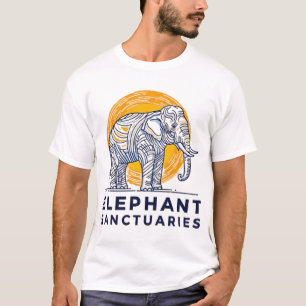 T-Shirt Sanctuaires des Éléphants