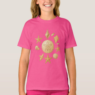 T-shirt Sanddollar & Fonds marins - Maritime Naturmot
