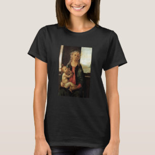 T-shirt Sandro Botticelli Madonna de la Mer Classique Vint