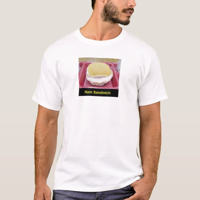 T-shirt Sandwich au jambon (Devant)