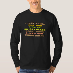 T-shirt Sandwich cubain