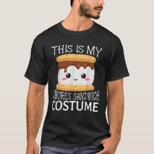 T-shirt Sandwich Smores Grand Camping Kawaii Halloween Gro
