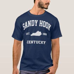 T-shirt Sandy Hook Kentucky KY État vintage Style sportif