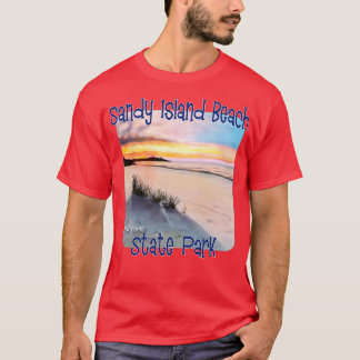 T-shirt Sandy Island Beach State Park New York