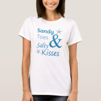 Sandy Toits et Salty Kisses Beach Life Citation
