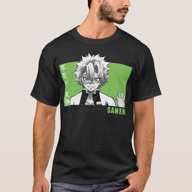 T-shirt Sanemi Shinazugawa (Devant)