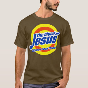 T-shirt Sang de Jésus Christ Funny Mignonne FoiBasé Christ