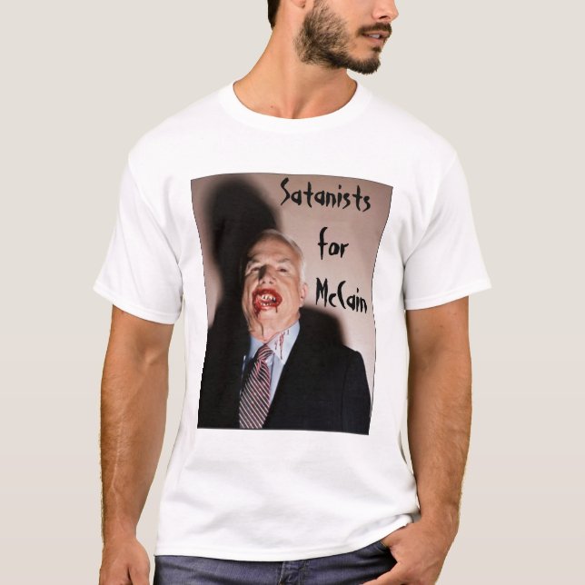 T-shirt Sang de McCain (Devant)