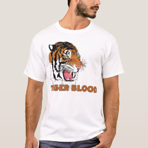 T-shirt sang de tigre