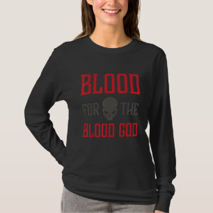 T-shirt Sang Du Crâne Mal Pour Le Sang Dieu Enfer Démon